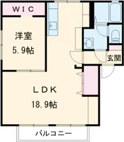 シャトル藤 Dの間取り画像