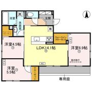 プレステージア三山木の間取り画像