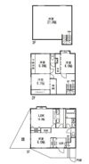 鶴見戸建の間取り画像