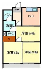 シャトータウン55の間取り画像