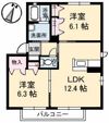メゾンM B棟の間取り画像