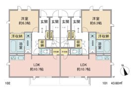 テラステラの間取り画像
