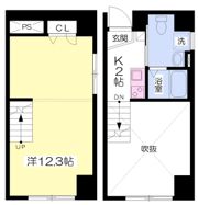 グリーンビュー西堀端の間取り画像