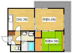 ライベクスト35の間取り画像