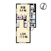 リアン A棟の間取り画像