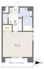 フォルテ山越の間取り画像