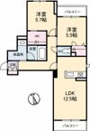ジェンクオーレ サウスの間取り画像