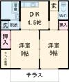 南方二戸建の間取り画像