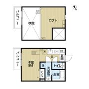 セジュール楠の間取り画像