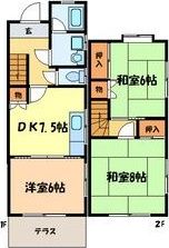 YOKハイム1の間取り画像