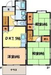 YOKハイム1の間取り画像