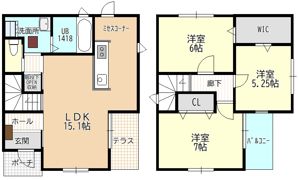 豊が丘2810KODATEXⅣCの間取り画像