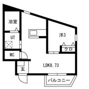サンレジデンス岩塚の間取り画像