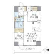デュオフラッツ葛西の間取り画像