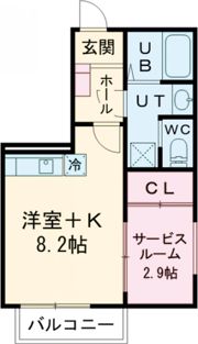 アルテュールの間取り画像