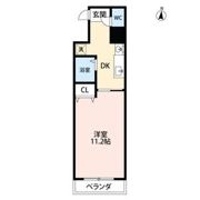クレスト名駅西の間取り画像