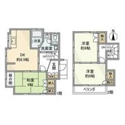 西平山戸建の間取り画像