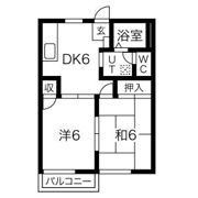 ドミール八代の間取り画像