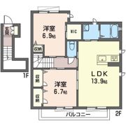 フライハイトの間取り画像