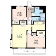 wing city渋谷の間取り画像