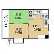 川口マンションの間取り画像