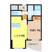 エスポワールの間取り画像