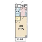 レージュ松原の間取り画像