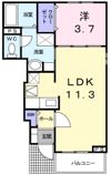 アルバカーサ桜木の間取り画像