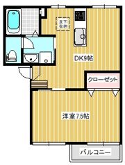 アーバン太田 A棟の間取り画像