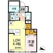RESUA青柳の間取り画像