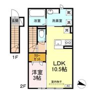 RESUA青柳の間取り画像