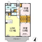 グランド・コーユーの間取り画像