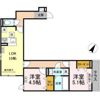 D-ROOM散田町の間取り画像