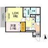 D-ROOMパルの間取り画像