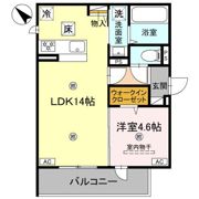 LaMaison大池町の間取り画像