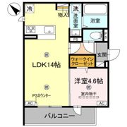 LaMaison大池町の間取り画像