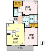 ソレイユ B棟の間取り画像