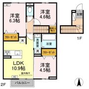 サンヴェール幡生の間取り画像