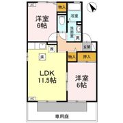 サンハイム Sの間取り画像