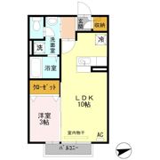 ベルジュ三条の間取り画像