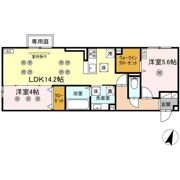 イオメール竹末の間取り画像