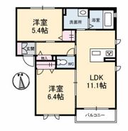 シャーメゾン善通寺町 B棟の間取り画像