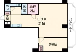 北野町アーバンライフの間取り画像