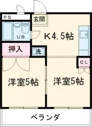 アーバンライフ柘植の間取り画像