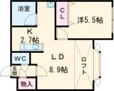 メゾンドヴォーグの間取り画像