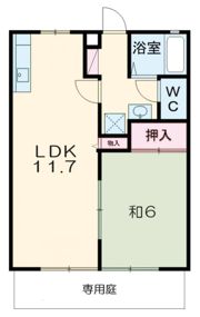 ハイツデアイの間取り画像