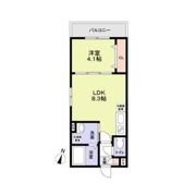 ロジェ泉佐野の間取り画像