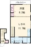 SS福田 B棟の間取り画像