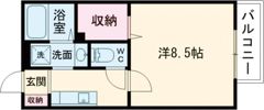 トゥルーズの間取り画像