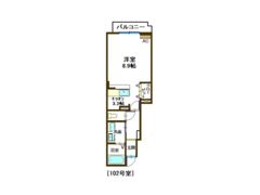 サンパティーク・Sの間取り画像